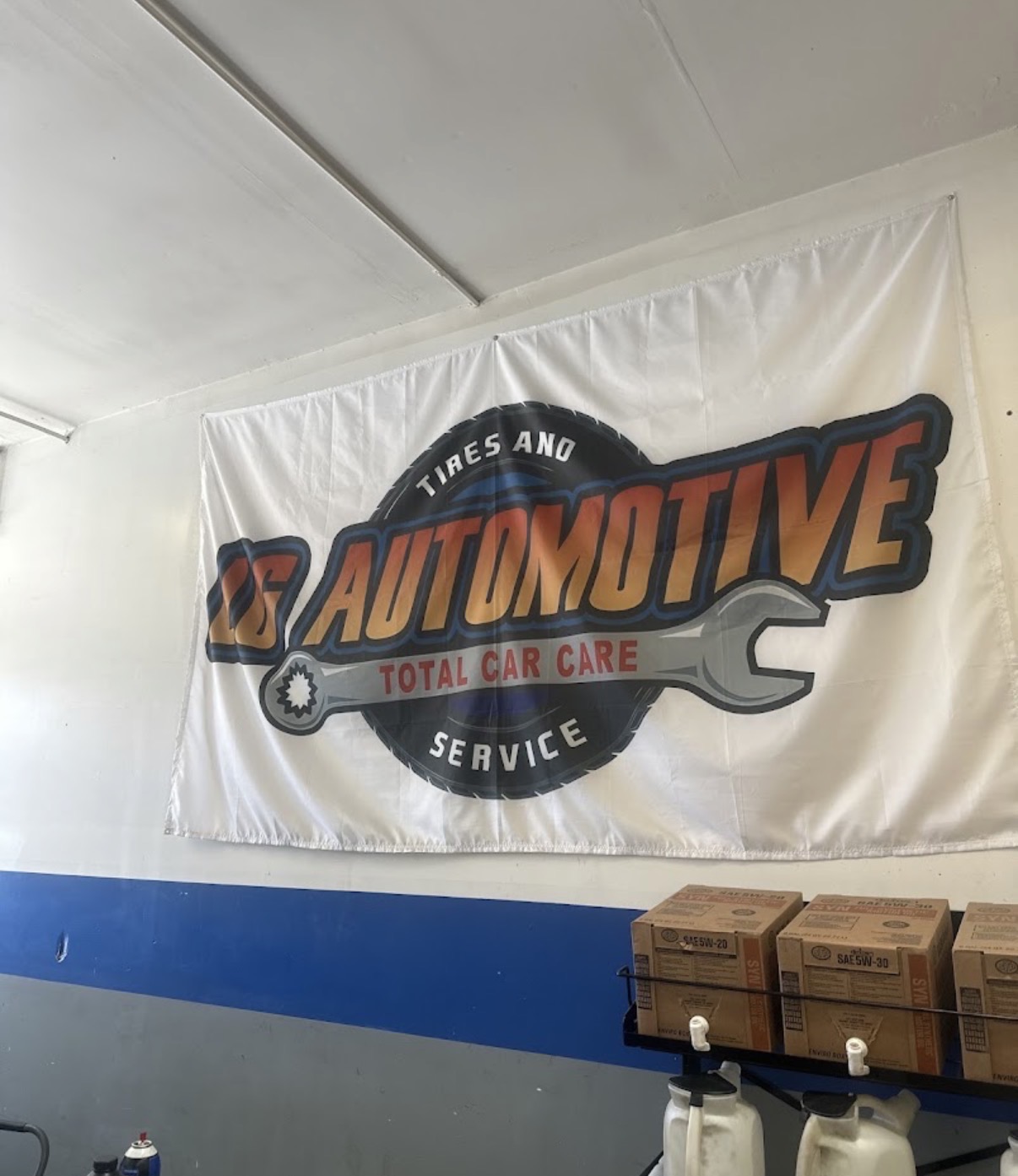 LG Automotive shop banner